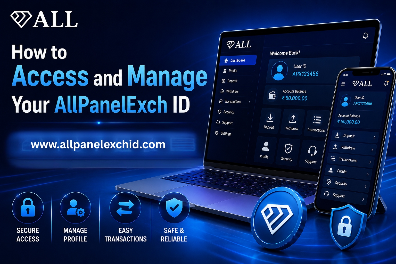 Read more about the article How to Access and Manage Your AllPanelExch ID