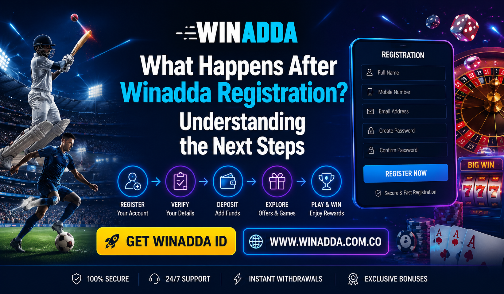You are currently viewing What Happens After Winadda Registration? Understanding the Next Steps